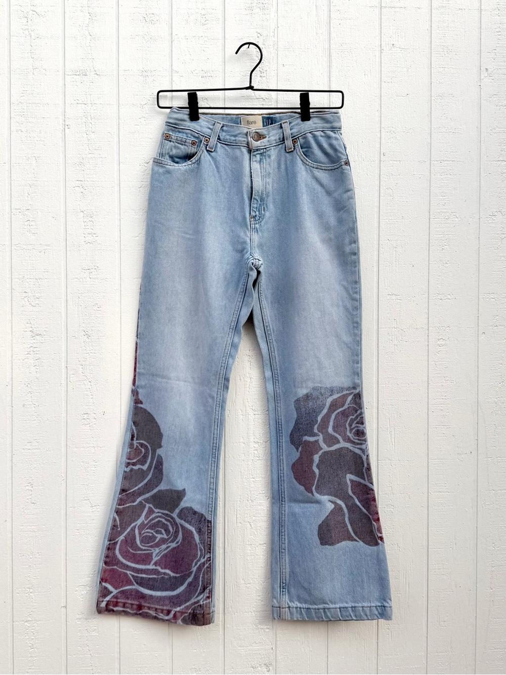 GAP Girl’s Printed Flare Jeans